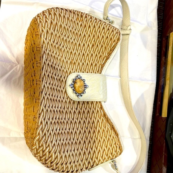 Brighton straw handbag - Picture 2 of 5